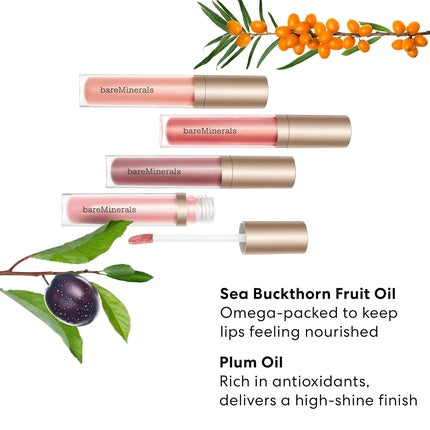 BareMinerals Mineralist Lip Gloss, Hidratare și Strălucire pentru Buze