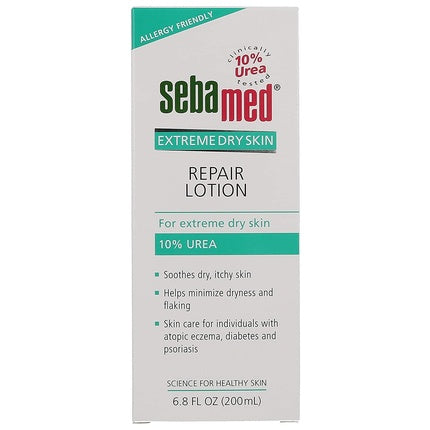 Loțiune reparatoare Sebamed, piele foarte uscată, 10% uree, 200 ml