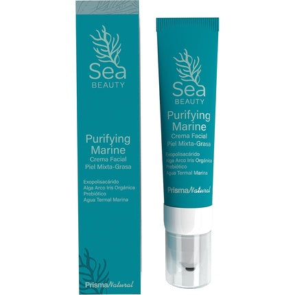 Crema facială Prisma Natural Sea Beauty Purifying Marine, emulsie pentru piele mixtă, 50ml