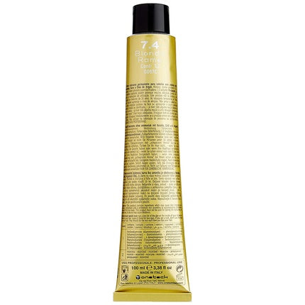 Cremă colorantă permanentă Fanola Orotherapy 7.4 Blond Cupru 100ml