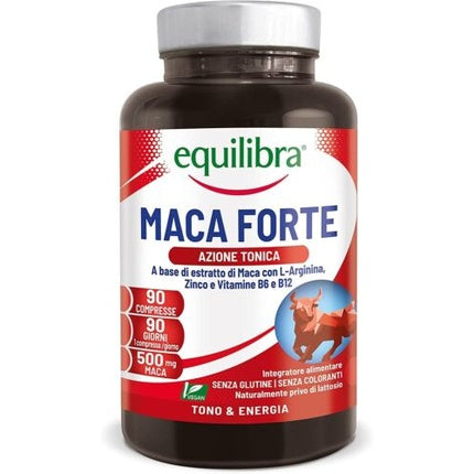 Supliment Vitamine, Equilibra, Maca Forte, maro