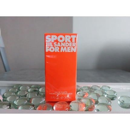 Parfum bărbătesc, Jil Sander, Sport, portocaliu, 30ml