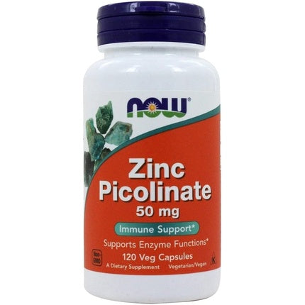 Zinc Picolinate, Now Foods, 50mg, 120 Veg Capsules
