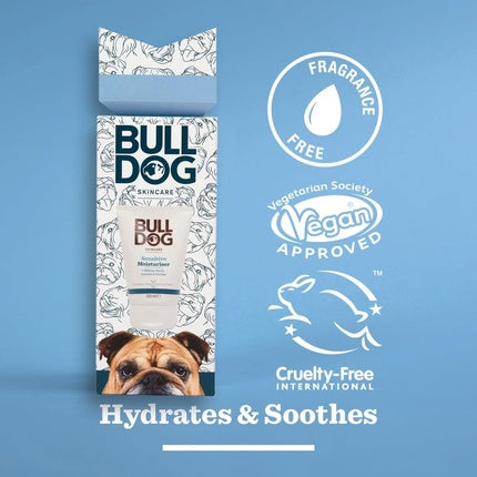 Set îngrijire piele, Bulldog, cremă, sensibil