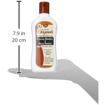 Loțiune de Corp Africa's Best Ultimate Organics cu Unt de Cacao și Shea, 355 ml