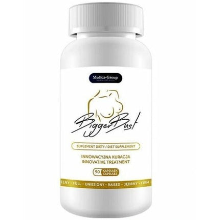 Supliment Vitamine, Medica Group, Bigger Bust, alb, 90 capsule
