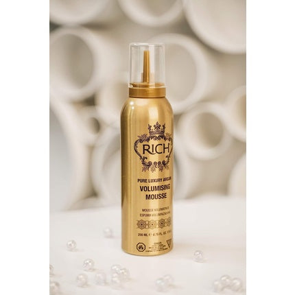 Mousse păr, Rich, Pure Luxury, 200 ml, auriu