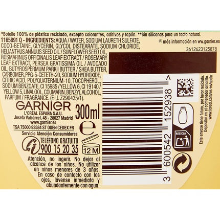 Șampon, Garnier, Original Remedies, Avocado și Unt de Shea, 300ml