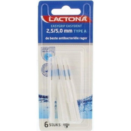 Periuțe interdentare, Lactona, Easygrip, 6 buc