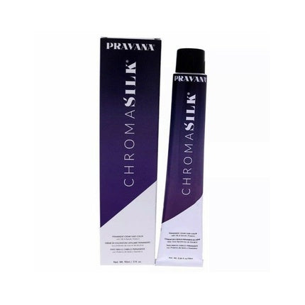 Vopsea de păr Pravana Chroma Silk, 85g, ambalaj violet și alb