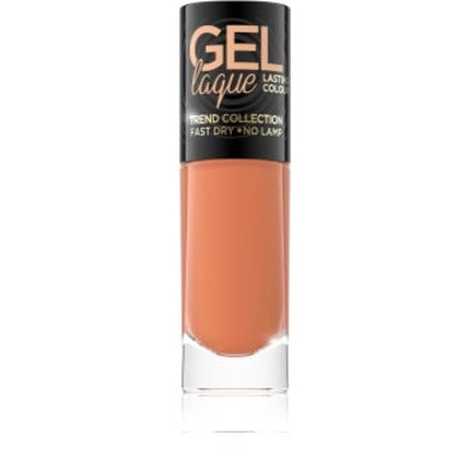 Eveline Cosmetics 7 Days Gel Laque Nail Enamel, Lanthanum Coral, 8 ml
