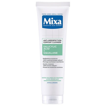 Gel de Curățare Mixalab Pore Perfect cu Acid Salicilic și Squalan, 150ml