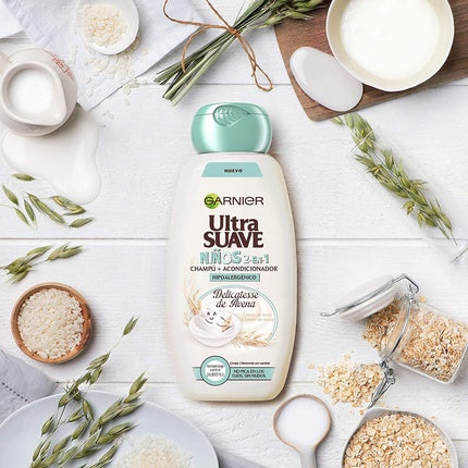 Sampon si balsam copii, Garnier Ultra Suave, 400ml