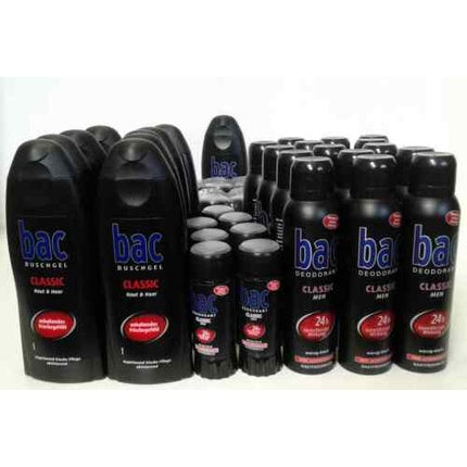Gel de duș, Bac, Classic, negru