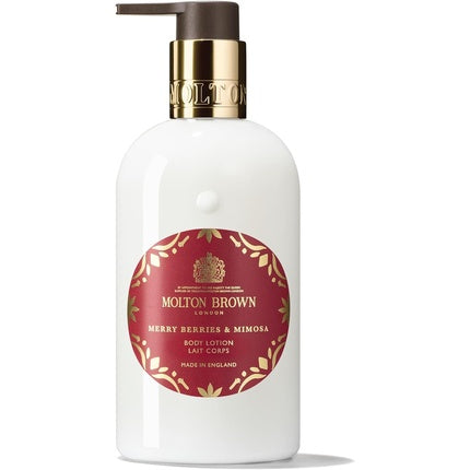 Loțiune de corp, Molton Brown, Merry Berries and Mimosa, alb, 300ml
