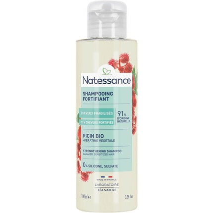 Șampon Reparator cu Cătină și Keratină Vegetală, Natessance, 100ml