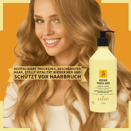 Șampon Sacha Juan Expert Repair Force cu Proteine Vegetale și Unt de Mango