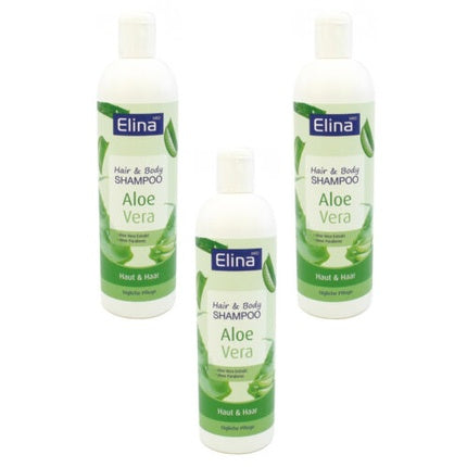 Șampon Elina Med Hair & Body Aloe Vera 500ml Fără Parabeni