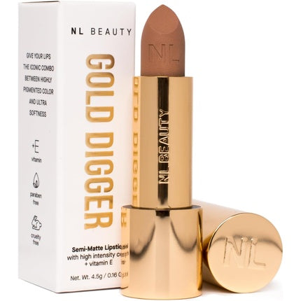 Cremă Semi-Mată, Nl Beauty, No. 01, Culoare Nude, Finisaj Velur
