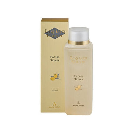 Toner facial Anna Lotan Liquid Gold, 200ml, ambalaj auriu