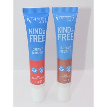 Rimmel London Kind & Free Creamy Blusher, 20g, Culoare Roșu, Maro