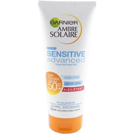 Lapte de protecție solară Garnier Ambre Solaire, Sensitive Advanced, 60g
