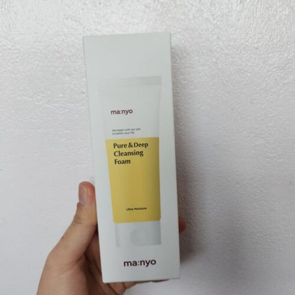 Spumă de curățare, Manyo Factory, Pure and Deep, 100ml, alb