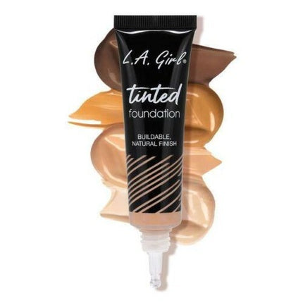 Fundație cu Tint, L.A. Girl, Finisaj Natural, 30ml, Culoare Bej