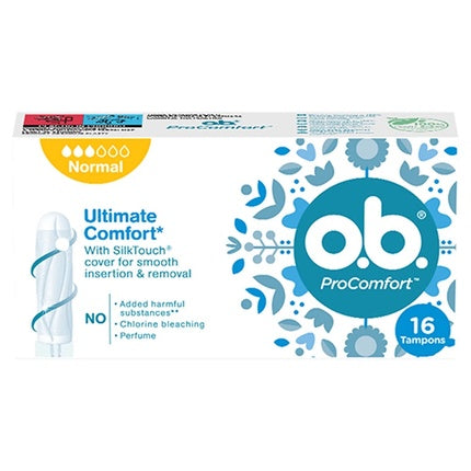 Tampon Feminin O.B. ProComfort Normal, 16 bucăți