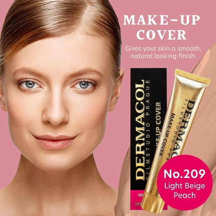 Fond de ten lichid, Dermacol Dc, SPF 30, nuanta 209