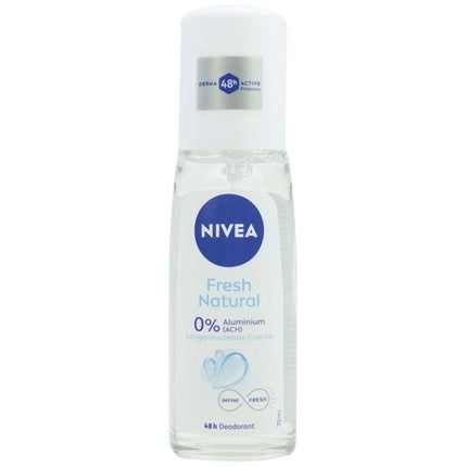 Deodorant Nivea Fresh Natural, 75ml, transparent, fără aluminiu