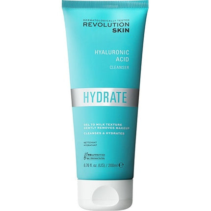 Gel de curățare față, Revolution Beauty, Hydrate, 200 ml