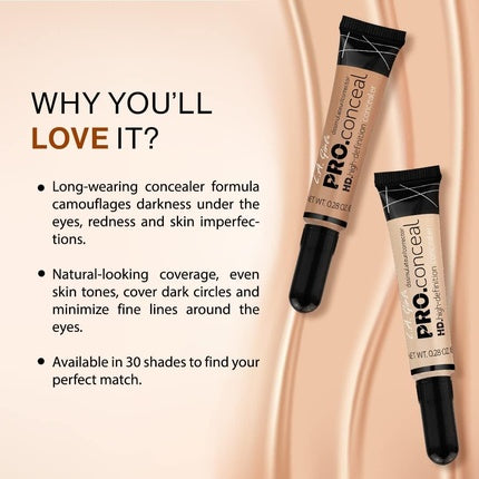 Concealer L.A. Girl Pro Conceal HD Truffle 8g