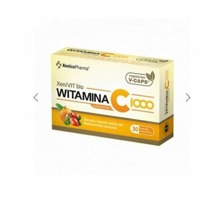 Xenivit Bio Vitamina C 1000, 30 Capsule vegetale, 1000mg
