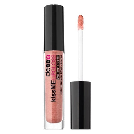 Lip Gloss Debby 04 Light Brown cu efect de volumizare