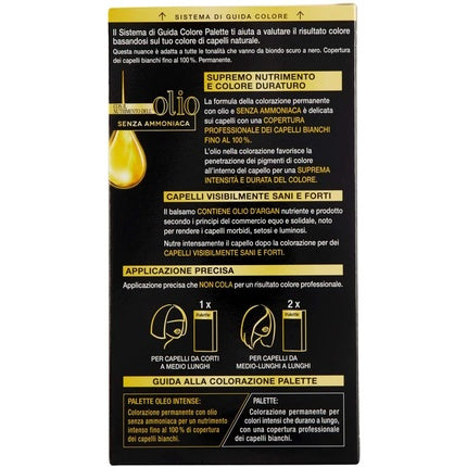 Vopsea păr, Schwarzkopf, Palette Oleo Intense, castaniu închis