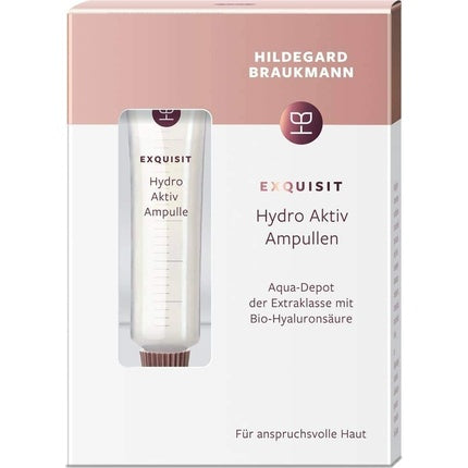Hildegard Braukmann Exquisit Hydro Aktiv Ampoule, 15ml, alb/maro