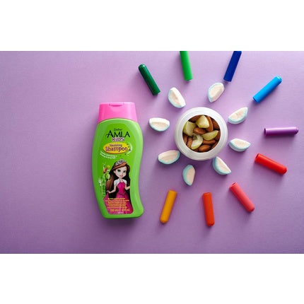 Șampon copii, Dabur Amla Kids, 200ml, verde