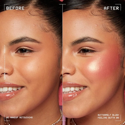 Nyx Professional Makeup Buttermelt Powder Blush 09 Butta Roz