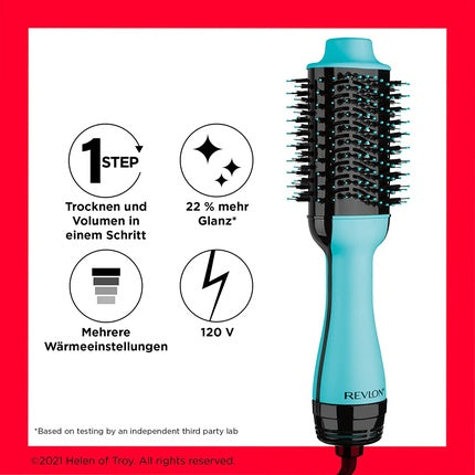 Uscător de păr, Revlon, One-Step Volumiser, 2 in 1