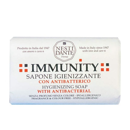 Săpun solid Nesti Dante Immunity Hygienizing Bar, antibacterian, fără parfum și culori