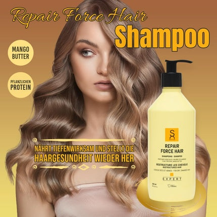 Șampon Sacha Juan Expert Repair Force cu Proteine Vegetale și Unt de Mango