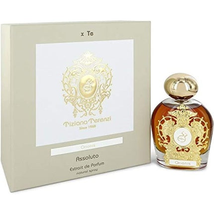 Parfum Tiziana Terenzi Orionis 100ml Unisex - Sticlă aurie cu elemente ornamentale