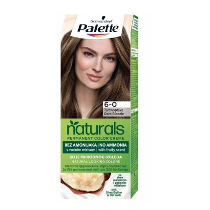 Vopsea de păr permanentă Palette Naturals 60 Dark Blonde