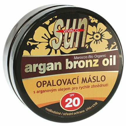 Unt Bronzare, Vivaco, SPF 20, 200 ml, maro