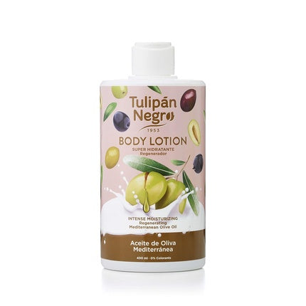 Loțiune de corp Tulipan Negro, ulei de măsline, 400ml