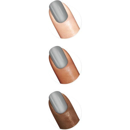 Oja gel, Sally Hansen, Miracle Gel, argintiu