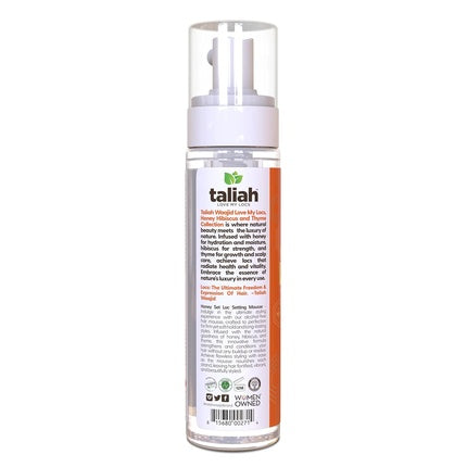 Taliah Waajid Love My Locs Honey Set Loc Hair Mousse, Prindere Fermă, Natural, 8oz