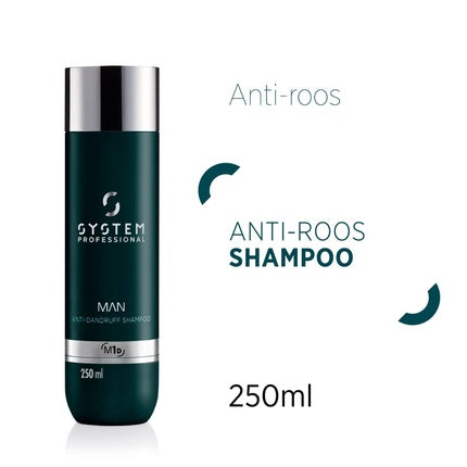 Șampon anti-mătreață, System Professional, 250ml, verde