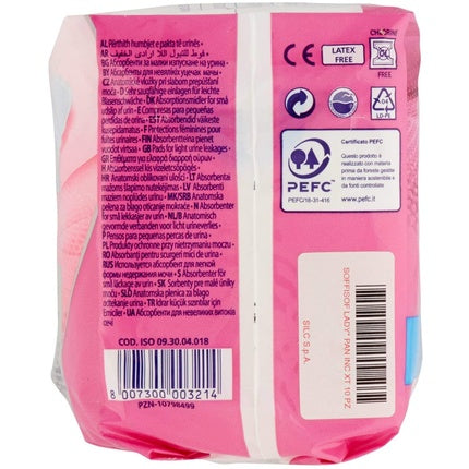 Protecții Absorbante Soffisof Lady, 250 g, albastru-roz